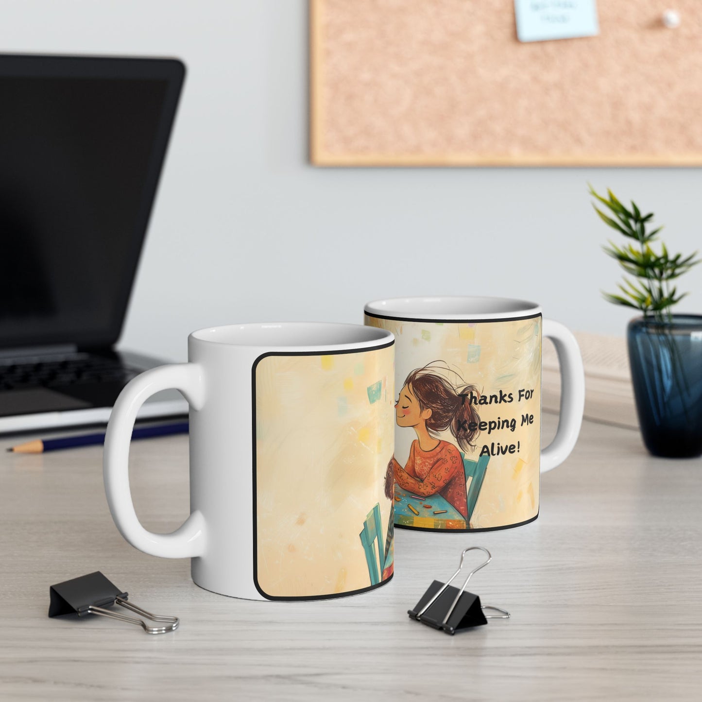 Thanks For Keeping Me Alive! - Mug