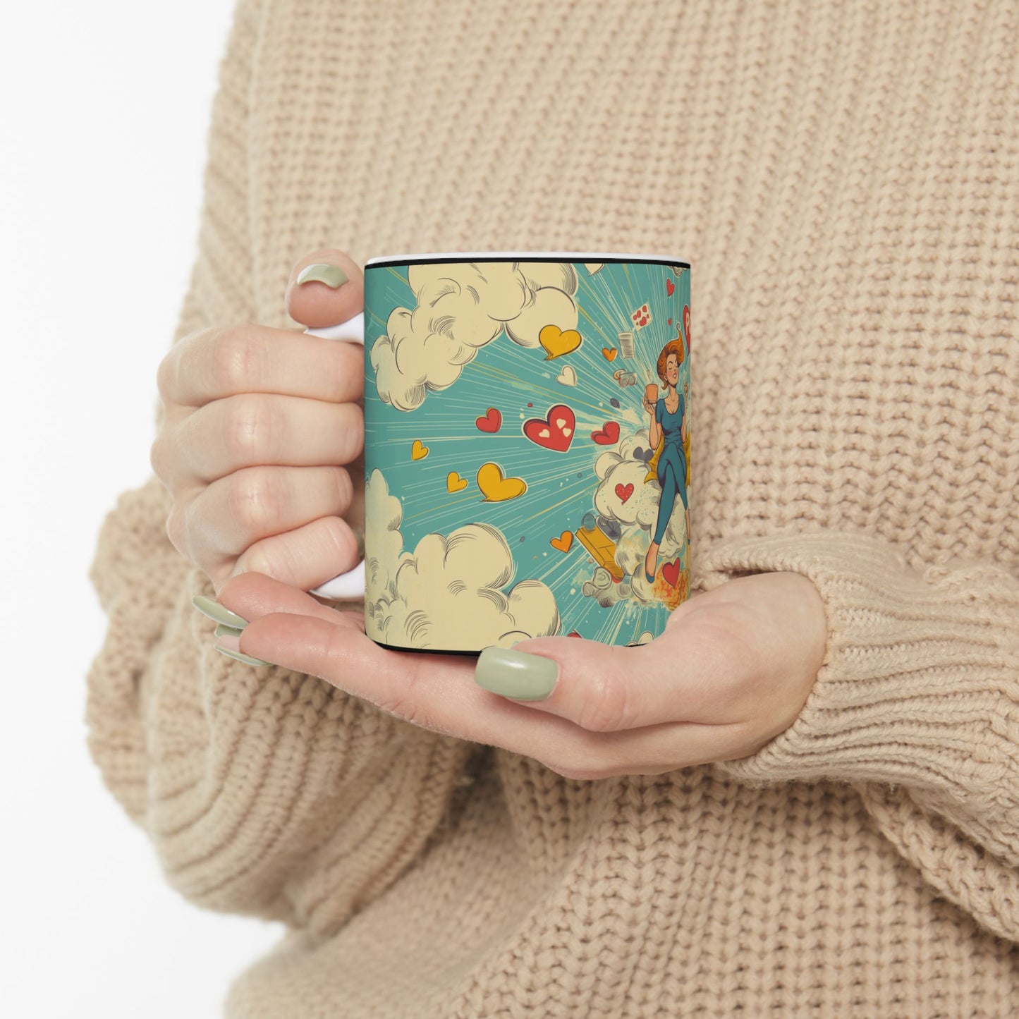 Raising Me Deserves More Than Coffee - Mug